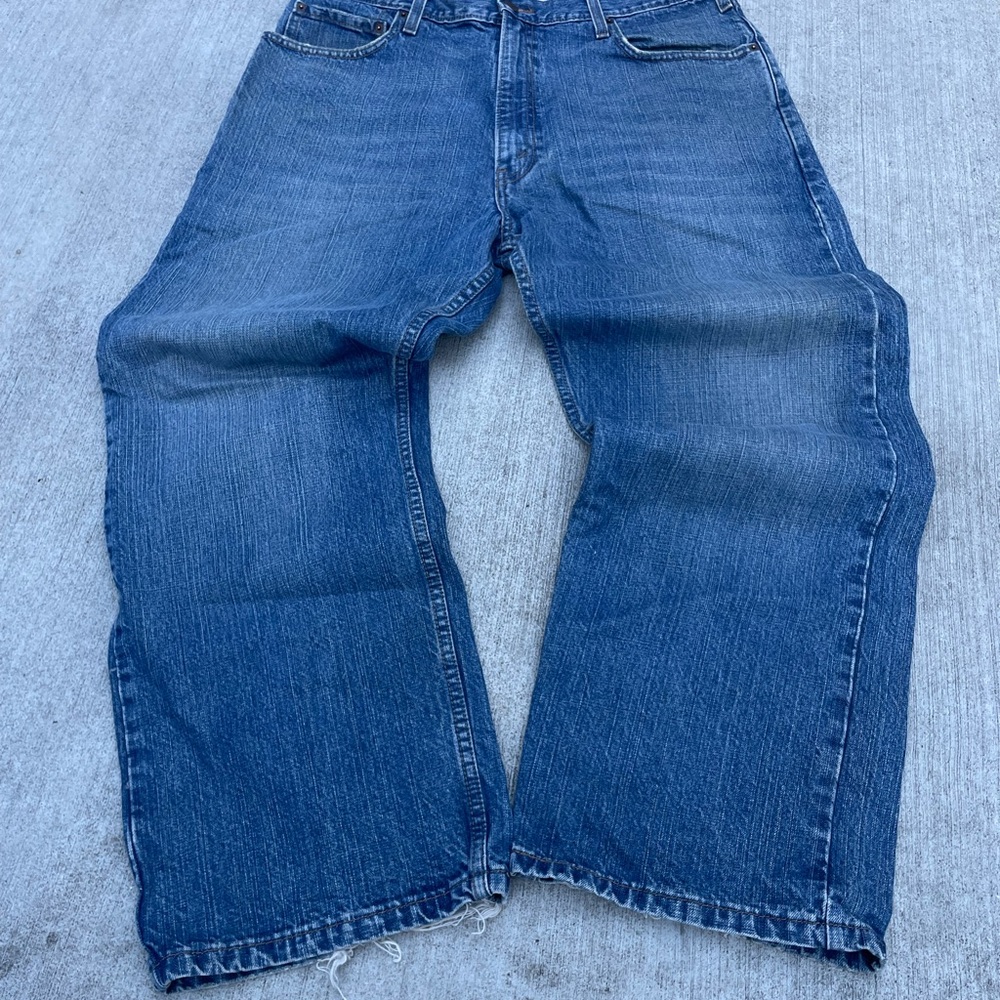 Signature by Levi Strauss Relaxed Fit Blue Jeans